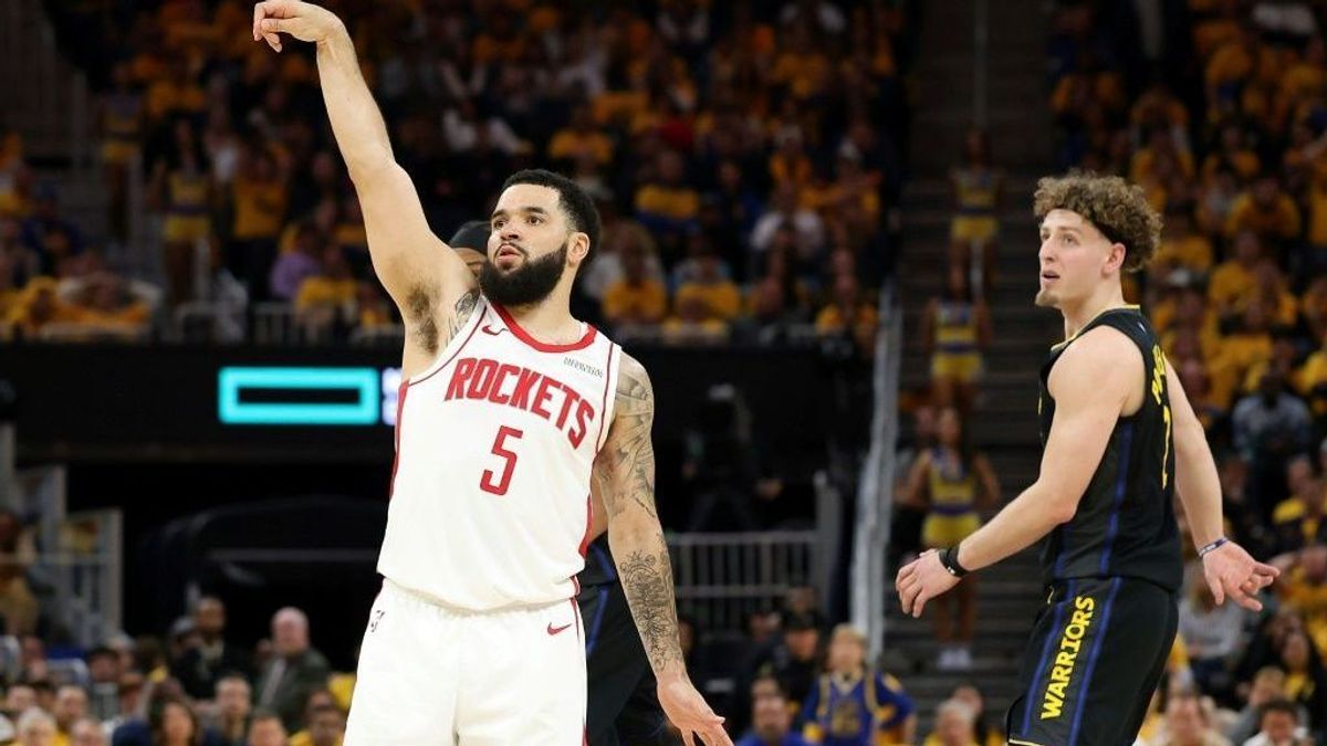 Fred VanVleet (l.) und die Rockets gleichen aus