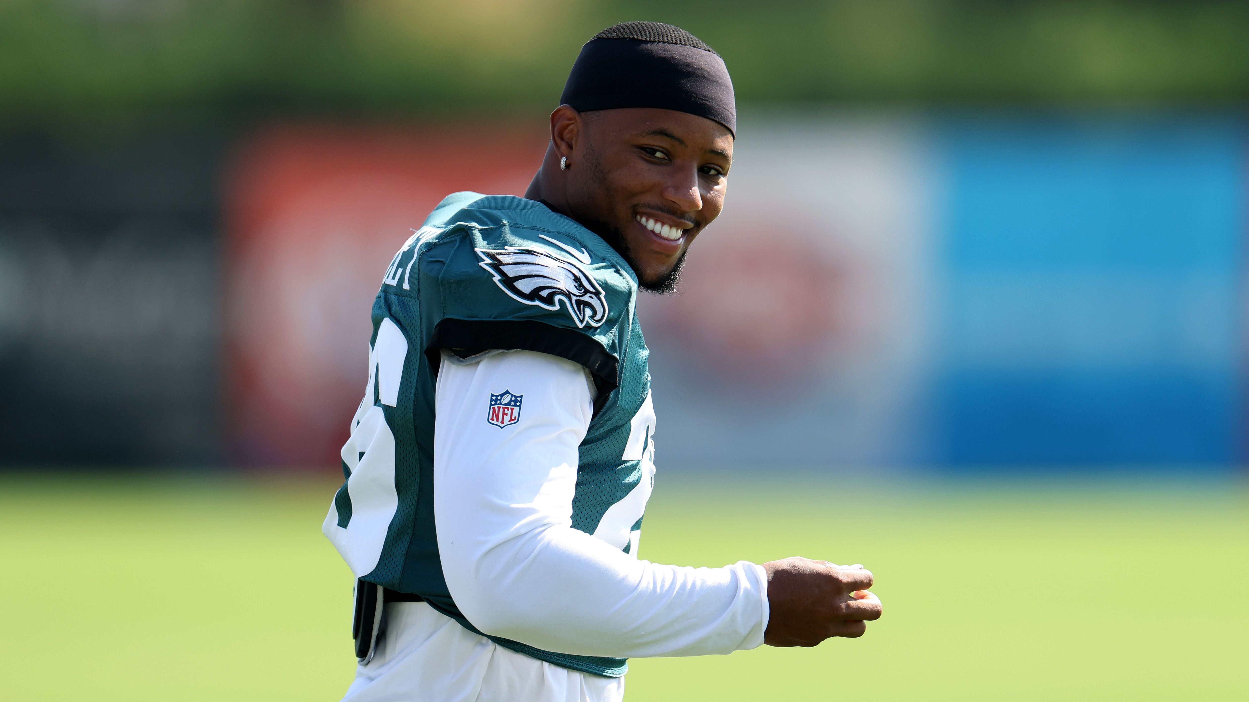 <strong>18. Platz (geteilt):</strong> Saquon Barkley (Philadelphia Eagles)<br><strong>Speed-Rating:</strong> 95