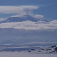 Antarktis-Vulkan Mount Erebus stößt Goldpartikel aus