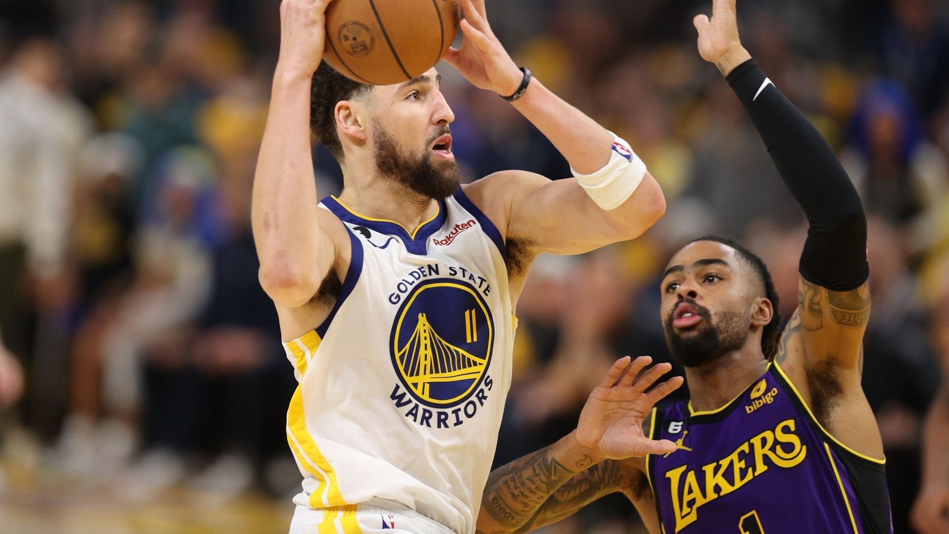 NBAPlayoffs Golden State Warriors schlagen gegen die Lakers zurück