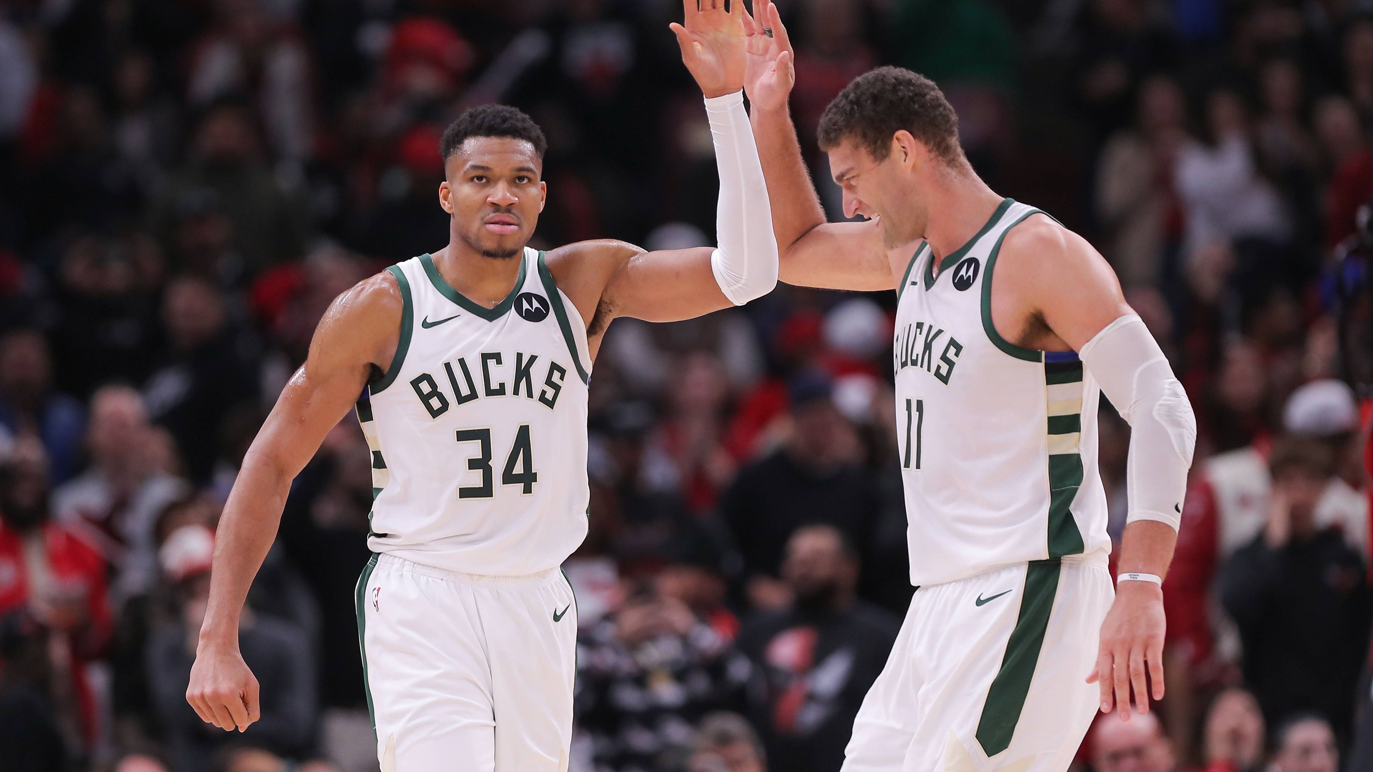 <strong>8.</strong> <strong>Milwaukee Bucks (zuvor Rang 9, 32:16)</strong><br>Doc Rivers wartet weiterhin auf seinen ersten Sieg als Head Coach der Bucks. Die knappe Niederlage bei den Nuggets war noch vertretbar. Bei Lillards Homecoming in Portland rechnete sich Milwaukee aber vermutlich einen klaren Sieg aus. Die Bucks stehen im Osten weiter an Position 2. Das haben sie vor allem ihrer starken Bilanz in Clutch Games zu verdanken (18:8).