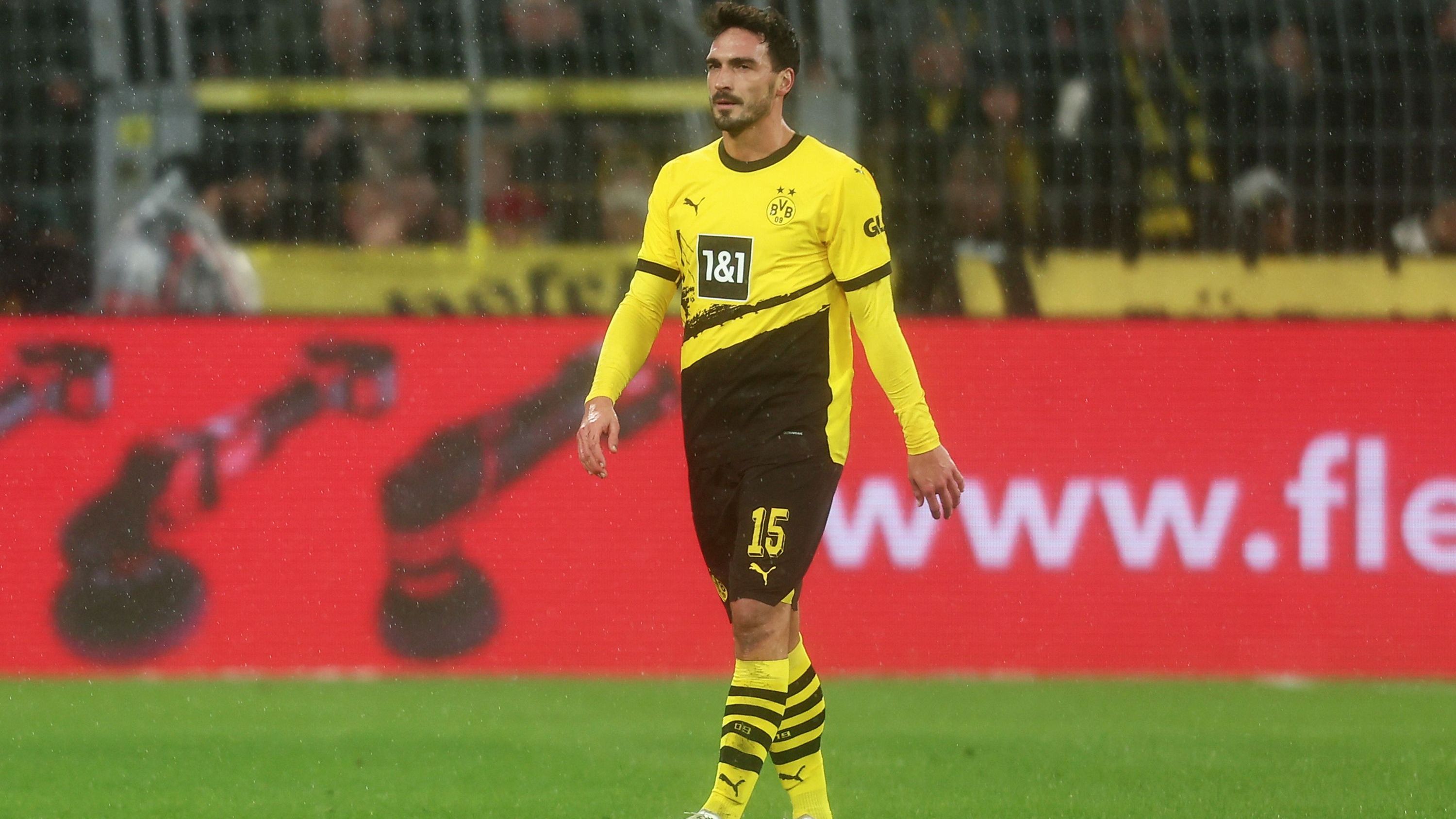 <strong>Mats Hummels</strong><br>Kommt in der Schlussphase für Sancho und feiert sein Comeback nach überstandenem Infekt. Hilft mit, den Sieg nach Hause zu bringen. <strong><em>ran</em>-Note: ohne Bewertung</strong>