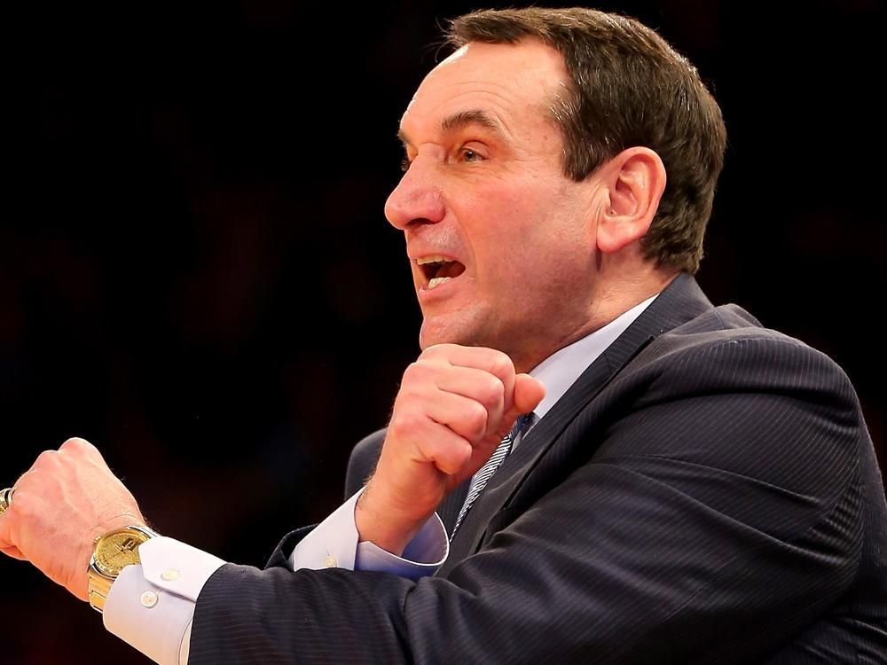 College-Basketball: 1000. Sieg Für Trainerlegende Krzyzewski