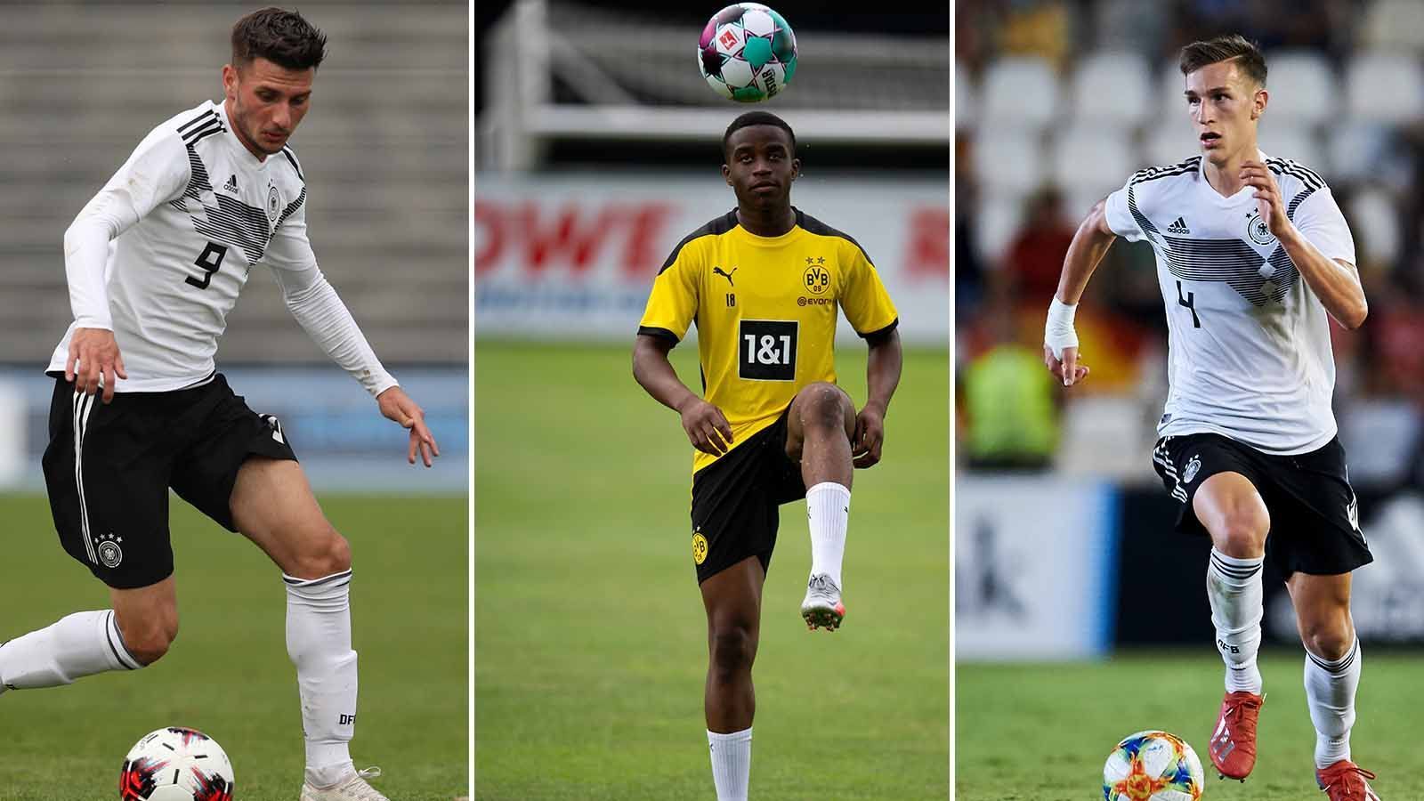 
                <strong>Die besten Talente der U20 und U21 - das sind Deutschlands Stars der Zukunft</strong><br>
                Die Nachwuchsmannschaften der deutschen Nationalmannschaft sind für die anstehenden U20- (am 6. September ab 10:55 Uhr im kostenlosen Livestream auf ran.de) und U21-Länderspiele (am 3. September ab 17.45 Uhr live auf ProSieben MAXX und auf ran.de und am 8. September ab 15.30 Uhr live auf ProSieben MAXX und auf ran.de) bereit. Einige der jungen Akteure haben durchaus das Potential in der Zukunft den nächsten Schritt in Richtung A-Kader zu schaffen. ran.de präsentiert die deutschen Youngster, welche gute Chancen haben zukünftige Stars zu werden.
              