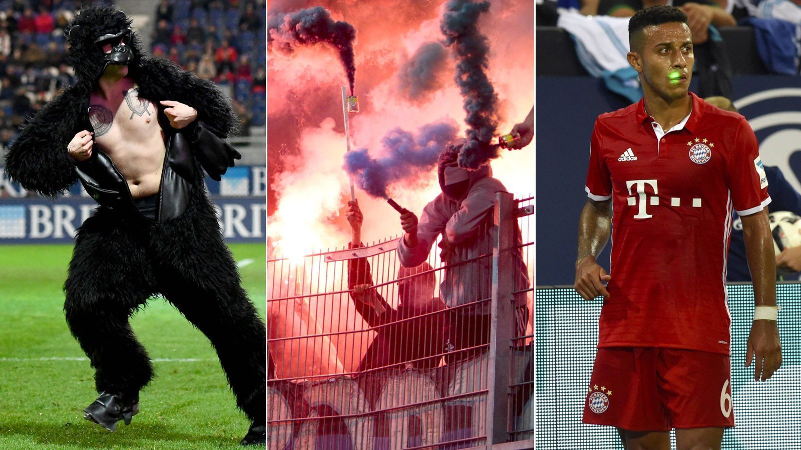 
                <strong>Neuer Strafenkatalog: So bestraft der DFB 2018/19</strong><br>
                Der DFB führt für die Saison 2018/19 laut "Sportbild" einen überarbeiteten Strafenkatalog für die Bundesliga, 2. Bundesliga und 3. Liga ein. Angeblich werden die Klubs durch finanzielles Entgegenkommen des DFB-Kontrollausschusses dazu animiert, bei Fan-Fehlverhalten die jeweiligen Täter zu identifizieren. ran.de zeigt, mit welchen Strafen die Vereine für das jeweilige Fehlverhalten künftig rechnen müssen. (Quelle: Sportbild)
              