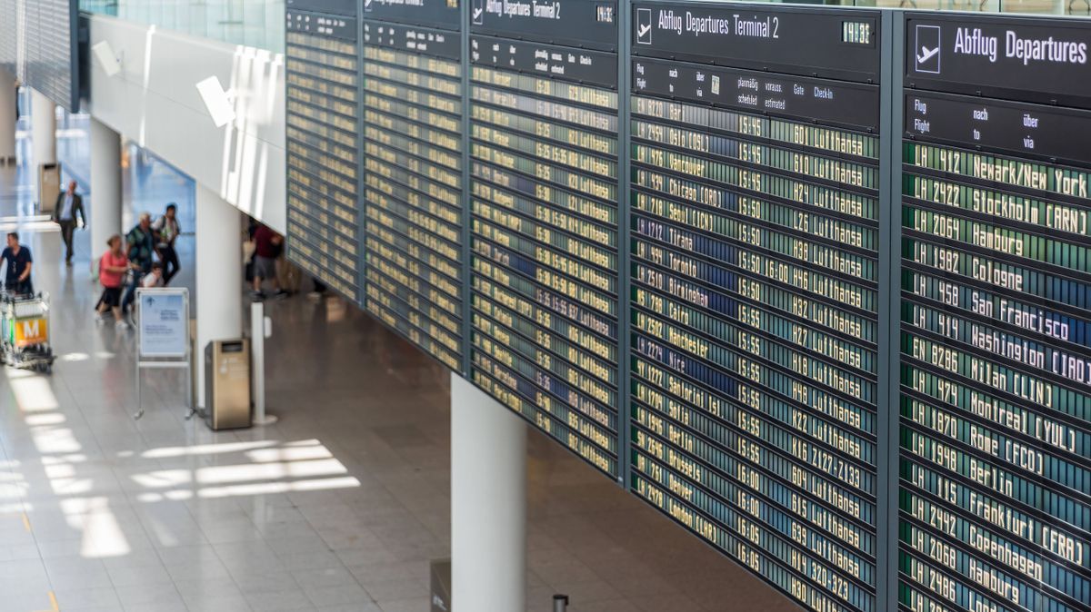 Der Münchner Flughafen