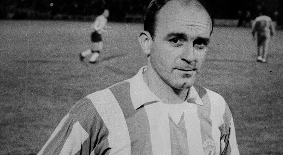 
                <strong>Alfredo di Stefano</strong><br>
                Alfredo Di Stefano (Argentinien/Kolumbien/Spanien): Der geniale Offensivspieler trug den Nationaldress gleich von drei Mannschaften, seine größten Erfolge feierte er im Dress von Real Madrid. Mit den Königlichen holte er von 1956 bis 1960 fünfmal in Folge den Europapokal der Landesmeister. WM-Titel? Fehlanzeige!
              