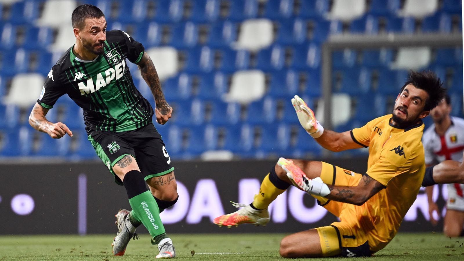 
                <strong>Platz 13: Francesco Caputo (US Sassuolo)</strong><br>
                Tore: 21Punkte: 42
              