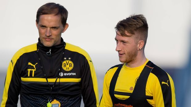 
                <strong>Borussia Dortmund (6.)</strong><br>
                Thomas Tuchel beißt weiterhin munter in die Tischkante, denn die Verletztenmisere setzt sich beim BVB genauso munter fort. Einige Stars wie Marco Reus oder Mario Götze sind angeschlagen, Torjäger Pierre-Emerick Aubameyang zudem beim Afrika Cup. Unbeeindruckt davon fegten die Dortmunder in den Tests allerdings Eindhoven (4:1) und Lüttich (3:0) vom Platz, bewiesen eine überraschend starke Frühform. Ob die erneuten Personalprobleme auch erneut zu Konstanzproblemen führen werden, bleibt abzuwarten. ran-Form: Auf Europa-Kurs
              