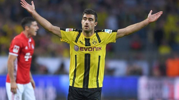 
                <strong>Sokratis</strong><br>
                Sokratis: Sah sich in der zweiten Hälfte öfter mal ungünstigen Unterzahl-Situationen ausgesetzt, als seine Vorderleute dem hohen Tempo der Anfangsphase Tribut zollen mussten.  Versuchte dann, so gut es ging, die Abwehr zusammenzuhalten. ran-Note: 3
              