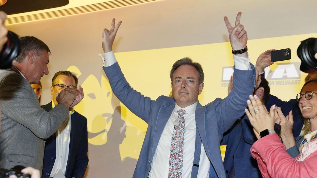 Rechtsruck in Belgien mit den&nbsp;flämischen Nationalisten der N-VA.
