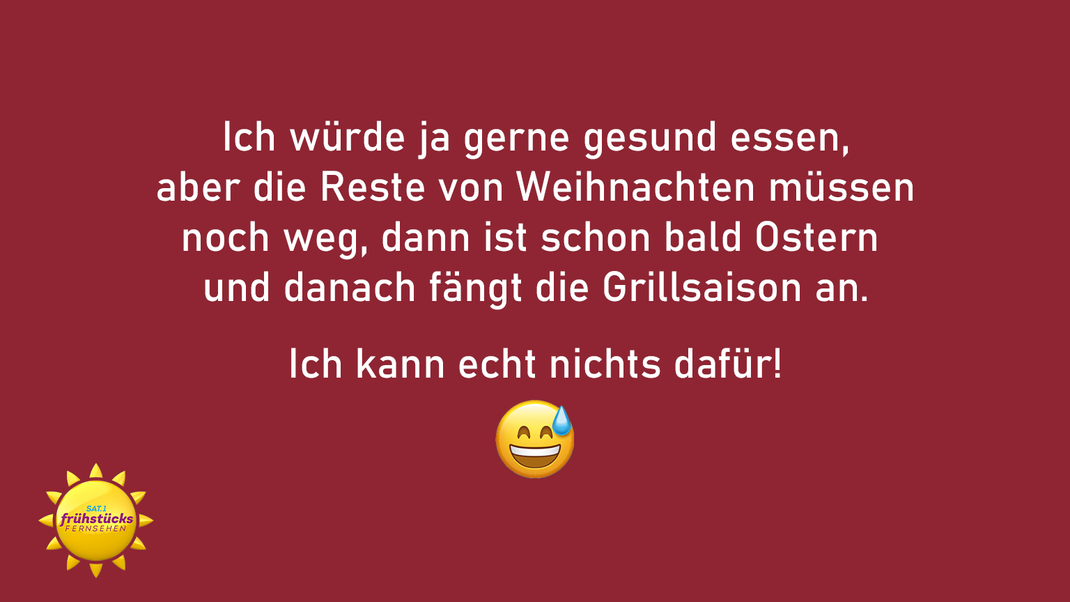 Verschicke diesen WhatsApp-Gruß an alle, mit denen du an Weihnachten gern mal eine Portion zu viel isst.