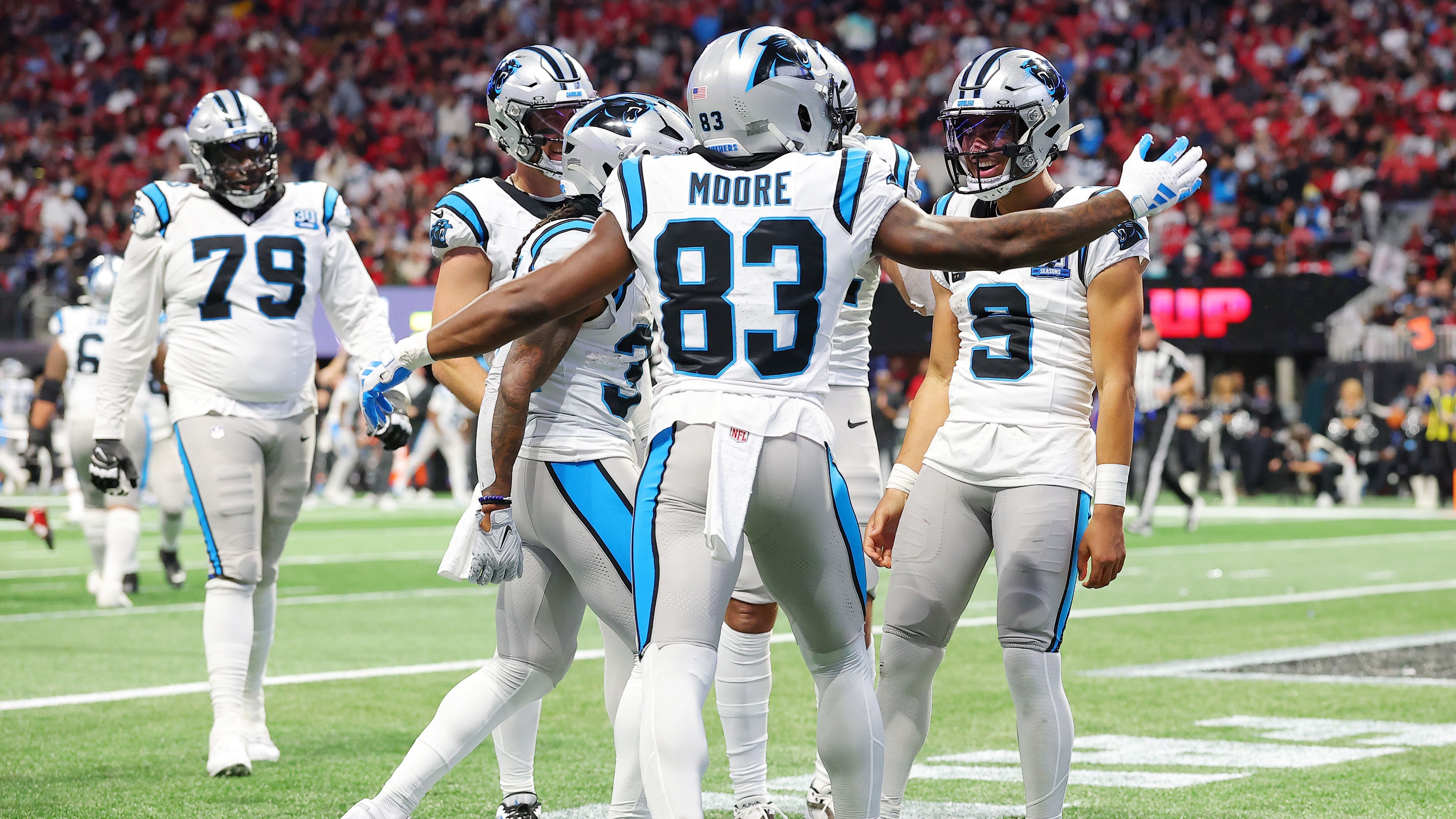 <strong>Carolina Panthers</strong><br>Record am Ende der Saison: 7-10