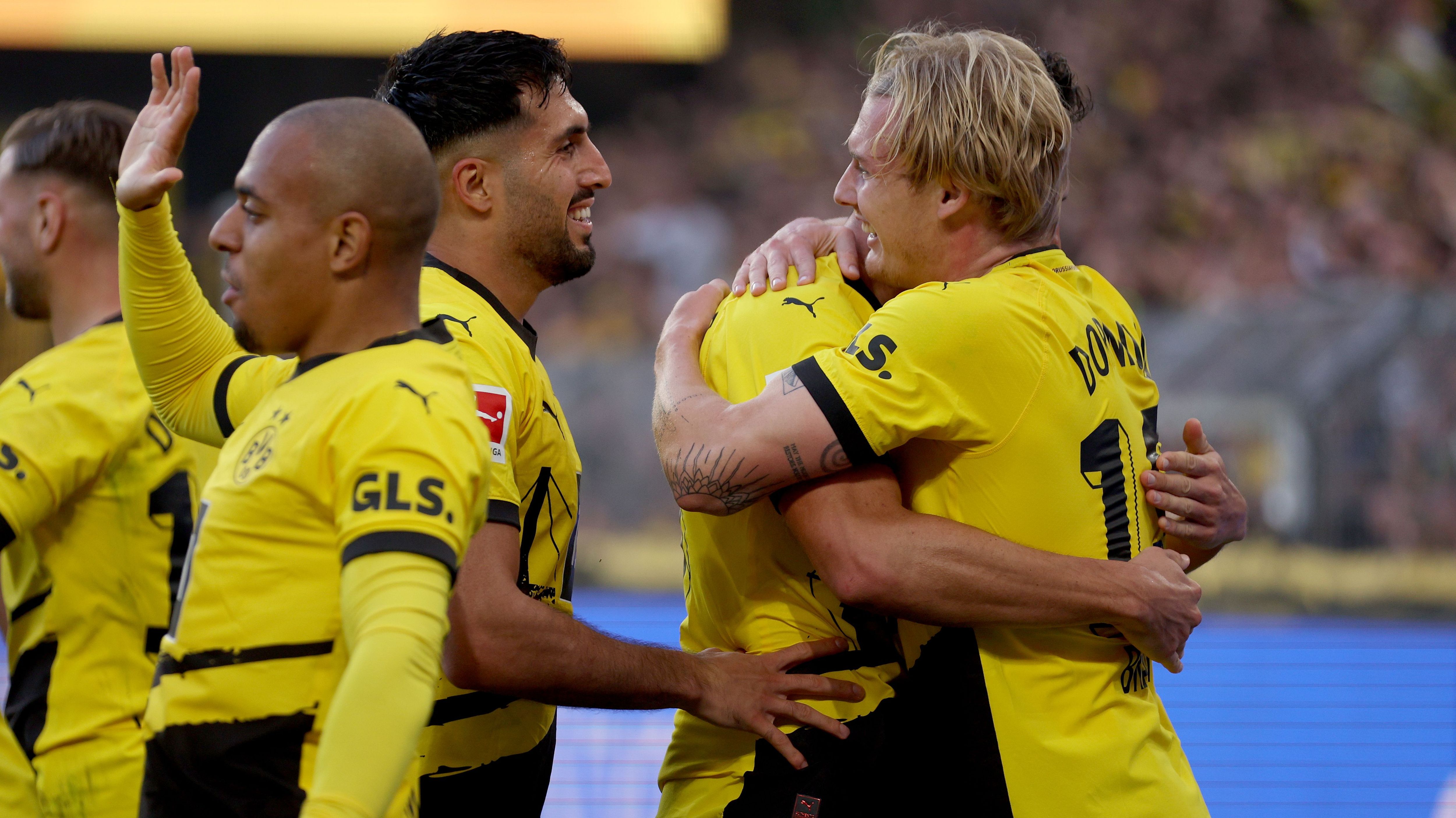 <strong>BVB schlägt Union Berlin: Die Noten der Dortmunder Stars</strong><br>Borussia Dortmund hat dank einer klaren Leistungssteigerung in der zweiten Halbzeit einen am Ende ungefährdeten Sieg gegen Union Berlin eingefahren. Beim 4:2 (1:2) überzeugten gleich mehrere Spieler. <em><strong>ran</strong></em> hat die Noten zum Spiel.