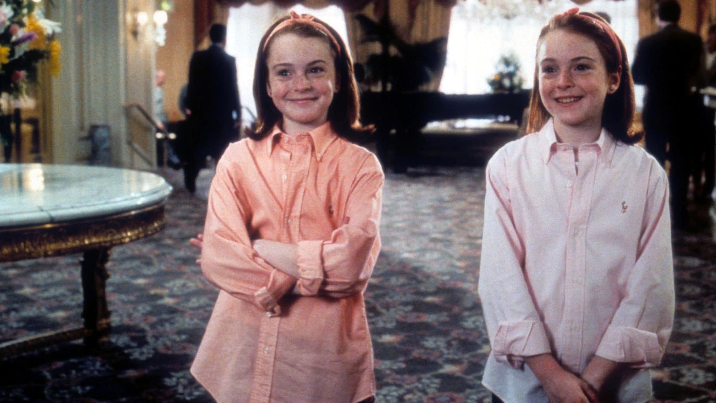 Filmausschnitt des Teenie-Stars Lindsay Lohan aus dem Film "<strong>Ein Zwilling kommt selten allein</strong>".