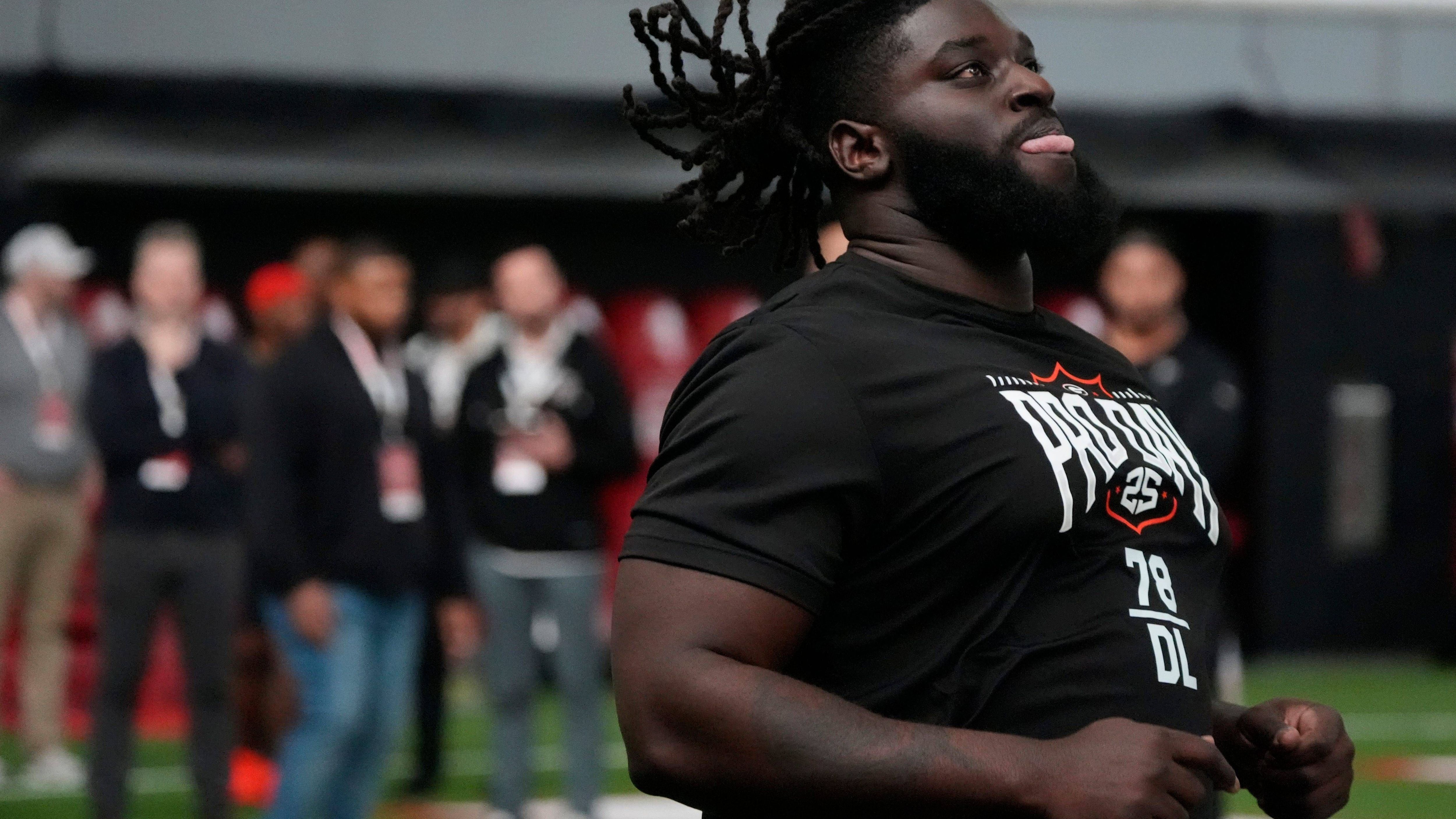 <strong>Nazir Stackhouse (Defensive Tackle, Green Bay Packers)</strong><br>Stackhouse ist kein athletischer oder besonders schneller DT, aber mit seinem massigen, fast 150 Kilogramm schweren Körper ist er ein starker Verteidiger gegen den Lauf. Nach T.J. Slatons Abgang suchen die Packers einen Spezialisten für diese Aufgabe.