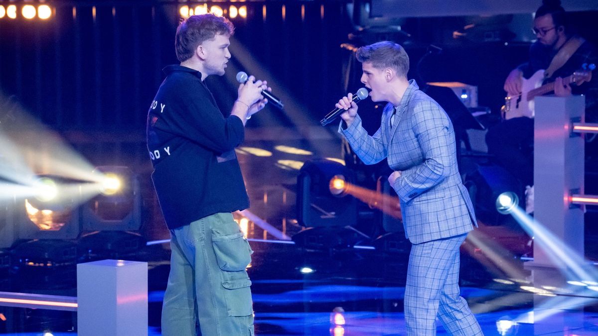 "The Voice of Germany" 2024 - Folge 12: Sebastian Zappel und Elijas Karlsson im Battle