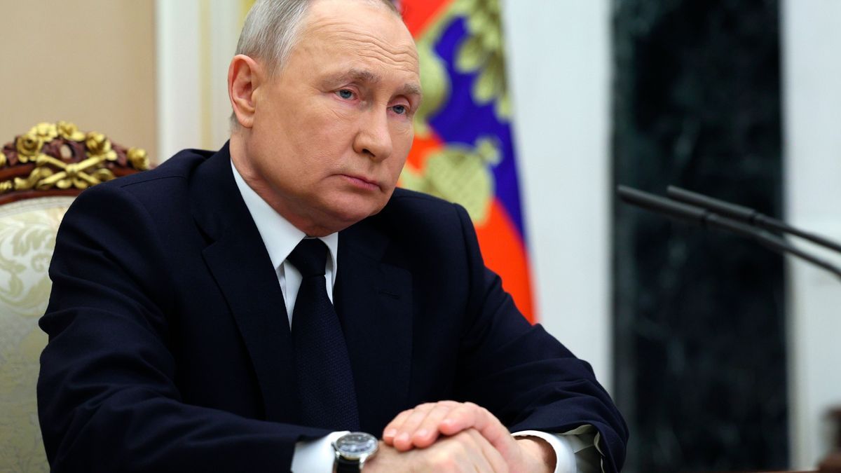 Russischer Präsident Putin droht der Ukraine erneut.