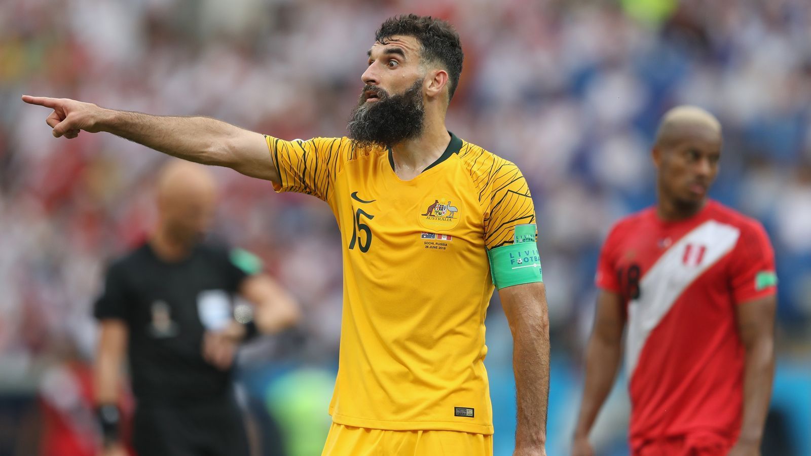 
                <strong>Mile Jedinak (Australien)</strong><br>
                Nur ein Wort: Bart! Mit dieser Gesichtsbehaarung wäre Mile Jedinak auf jedem Mittelalterfest König.
              