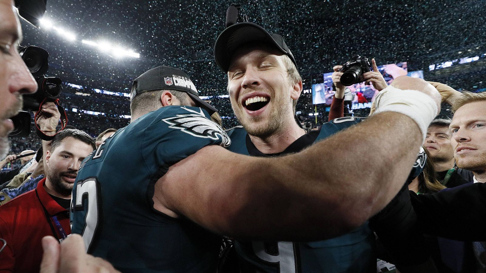 <strong>Rang 26 - geteilt: Philadelphia Eagles</strong><br> 9 Siege (1960/2003/2017)