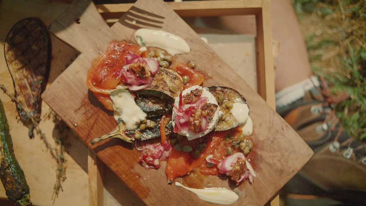Antipasti mit Honig