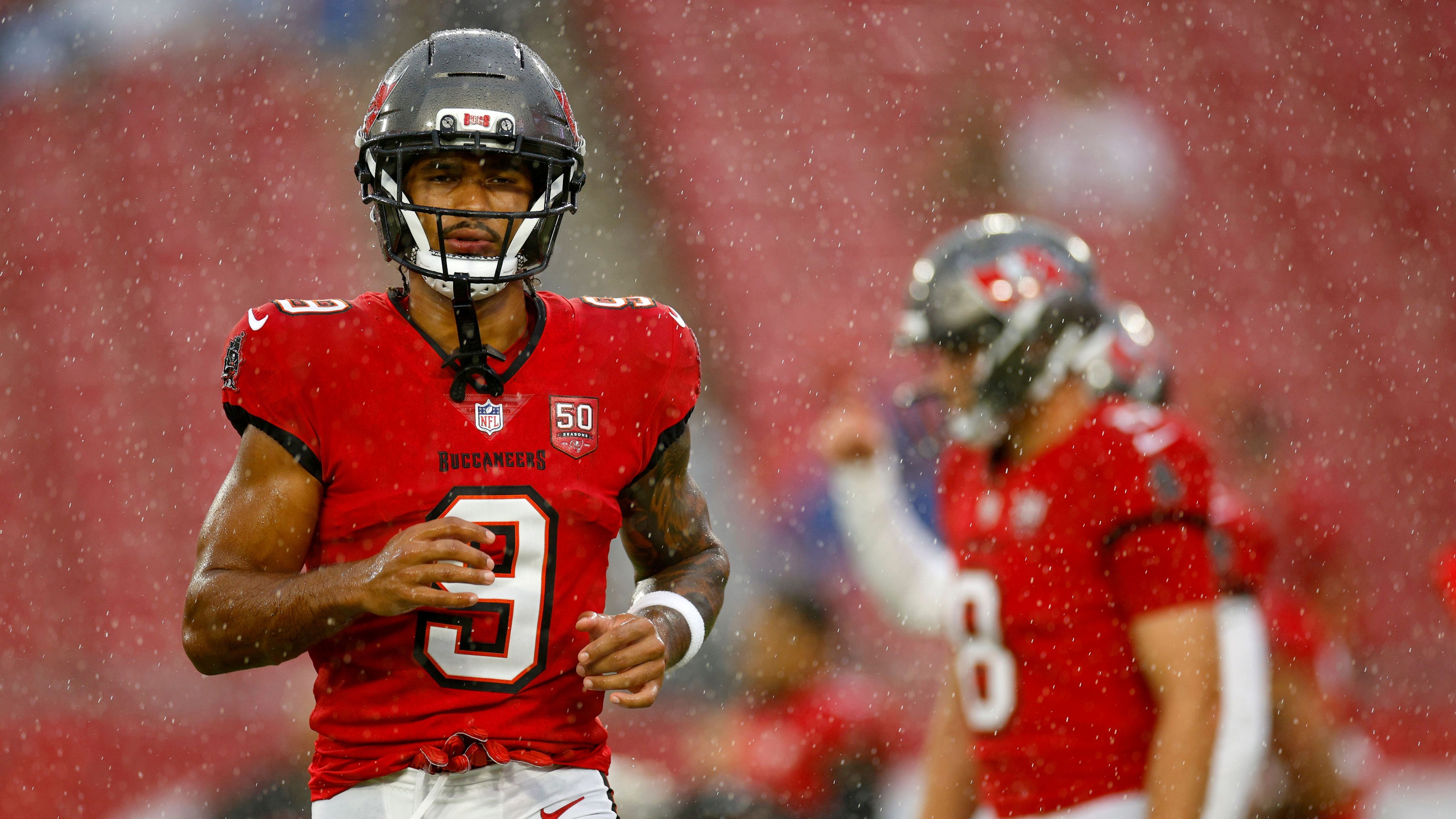 <strong>Platz 7: Emeka Egbuka (WR, Tampa Bay Buccaneers)</strong><br>Quote: +1.600 (bei einem Einsatz von 100 US-Dollar gewinnt man 1.600 US-Dollar)