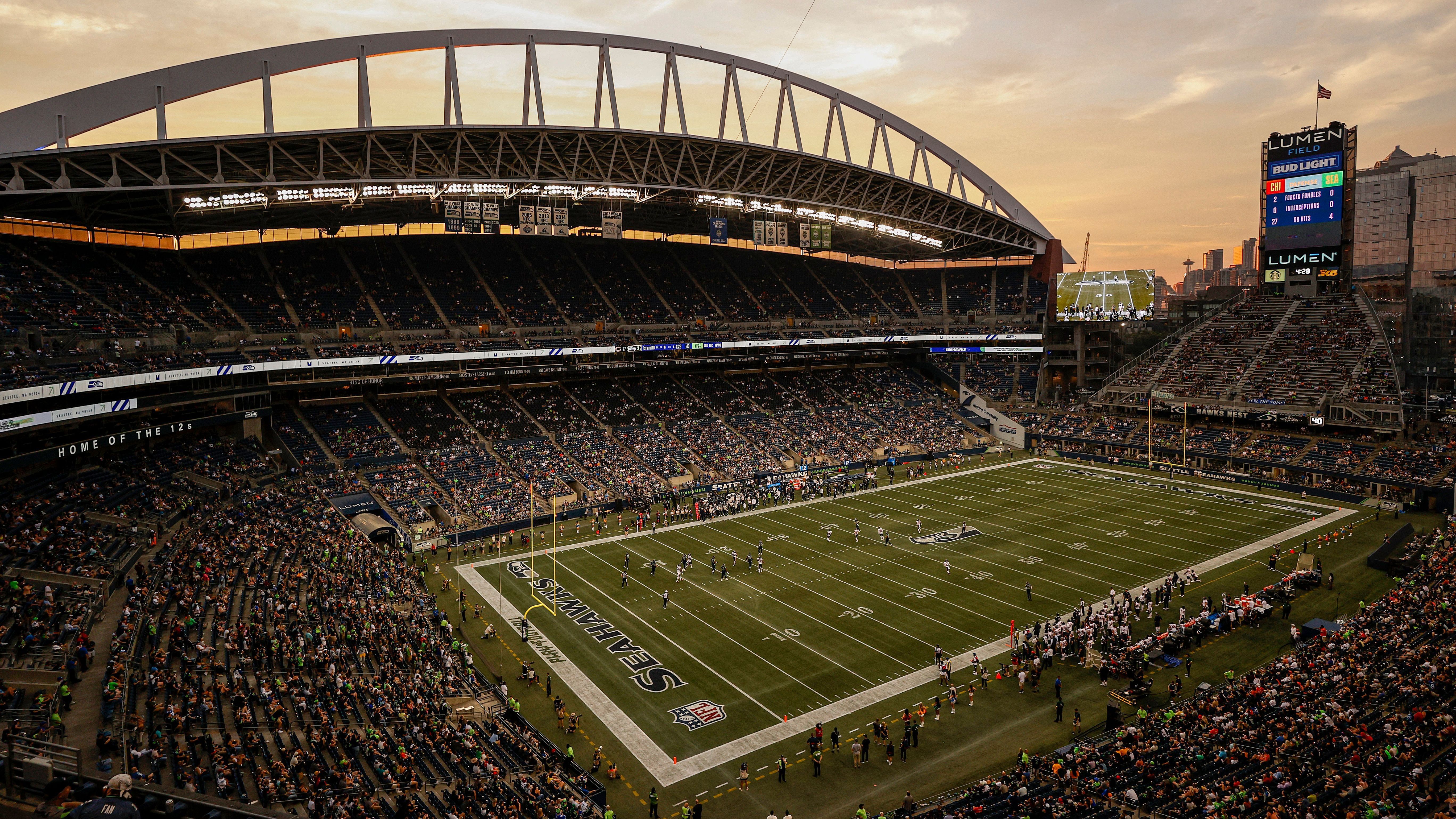 <strong>Platz 6: Lumen Field</strong><br>Team: Seattle Seahawks, Seattle Sounders (MLS)<br>Liga: NFL