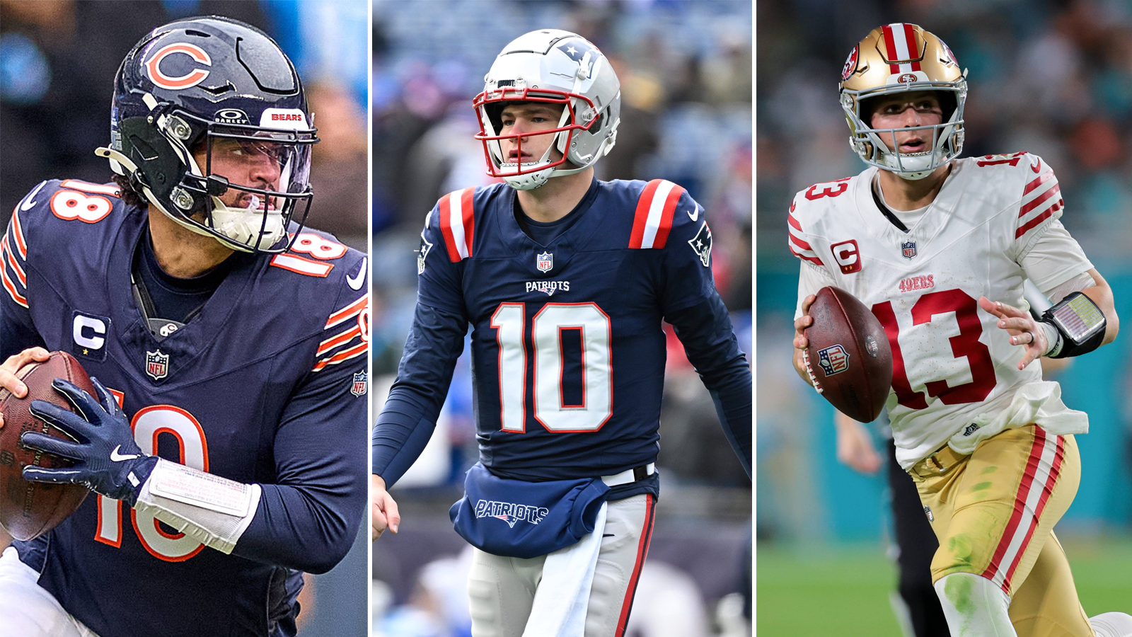 <em><strong>So stehen die Chancen der Division-Schlusslichter 2025</strong><br>Egal ob die New England Patriots, die San Francisco 49ers oder die Chicago Bears - allesamt standen 2024 auf dem letzten Platz ihrer Divison und erlebten eine schwache Saison. Doch bekanntlich gibt es jedes Jahr Teams, denen es gelingt, innerhalb einer Saison den Turnaround zu schaffen. <strong>ran</strong> zeigt, wer 2025 darauf die besten Chancen hat.</em>