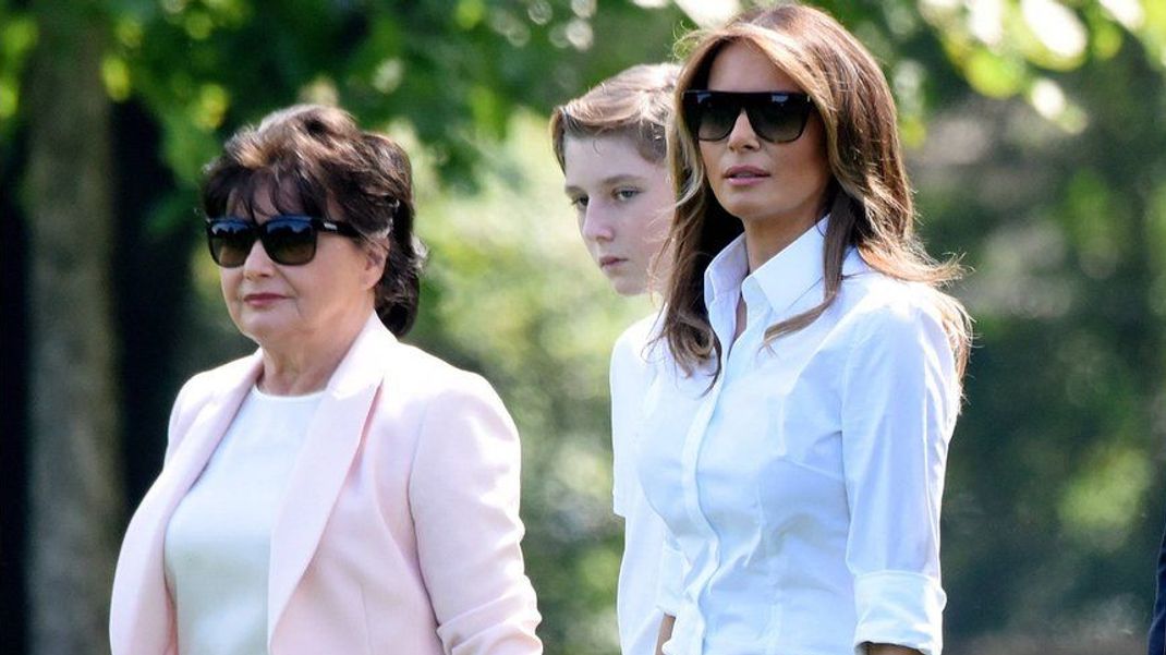 Traurige Nachrichten aus dem Hause Trump: Melanias Mutter Amalija ist gestorben.