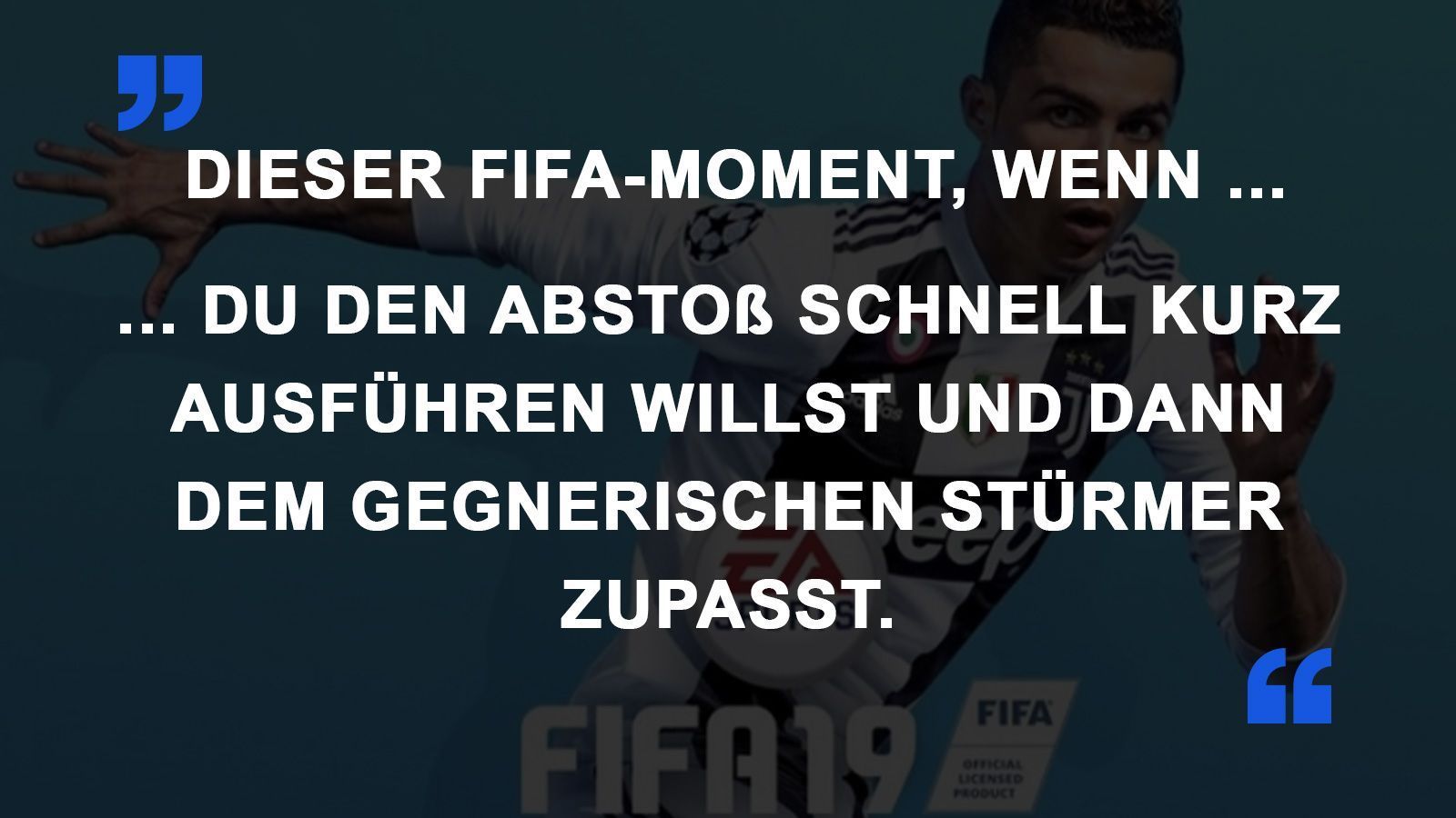 
                <strong>FIFA Momente Pass zum Gegner</strong><br>
                
              