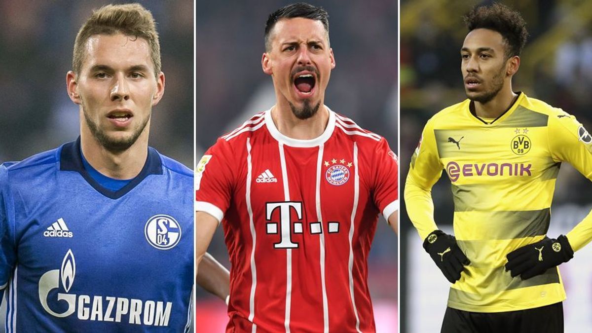 Transfers: Die Winter-Bilanzen der Bundesligisten 2017/18