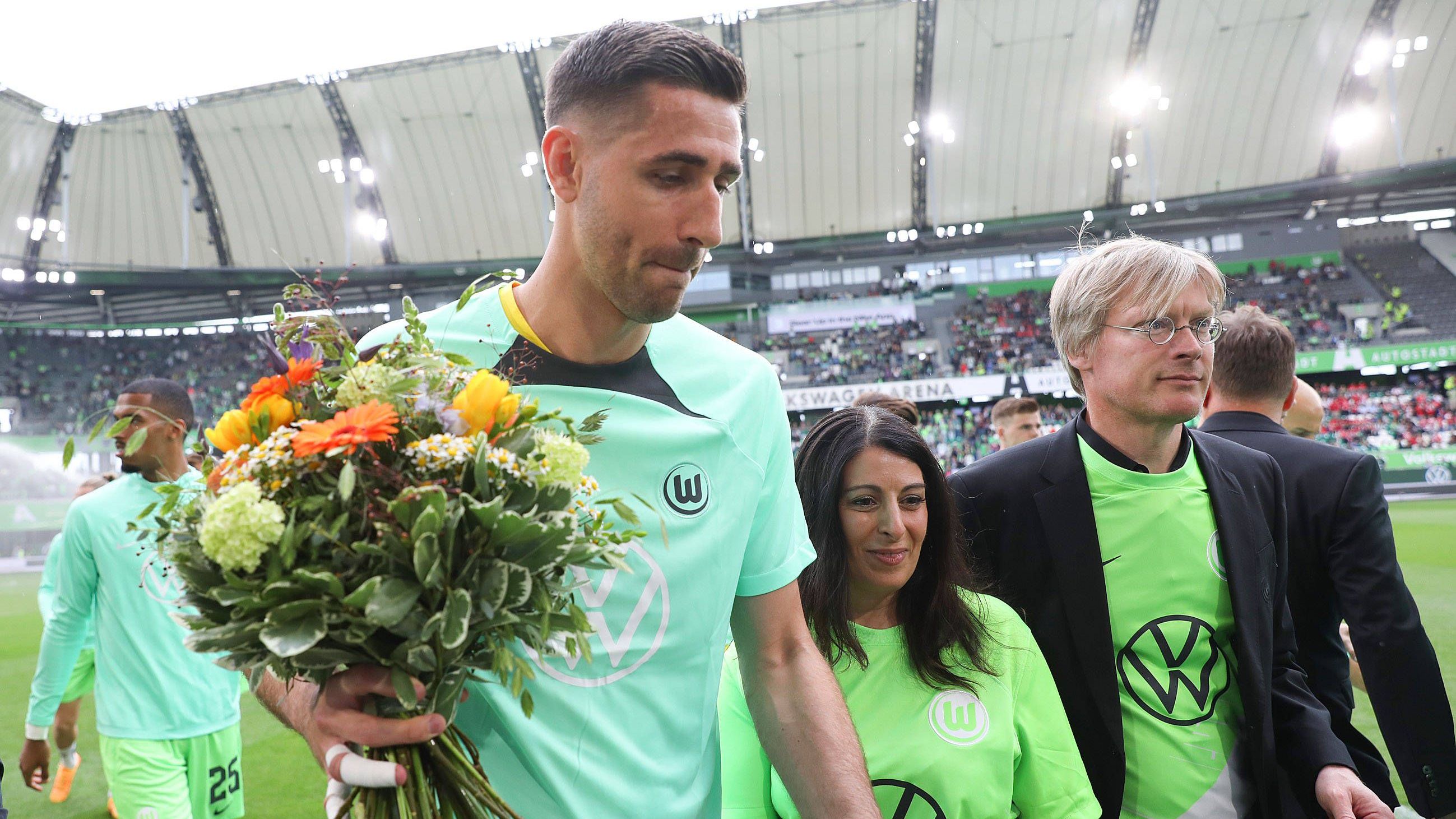 <strong>Koen Casteels (VfL Wolfsburg)</strong><br>Auf immerhin neun Jahre an seiner Noch-Wirkungsstätte kann Torwart Koen Casteels blicken, der Belgier verabschiedet sich vom VfL Wolfsburg. Wohin der 31-Jährige wechseln wird, steht noch nicht fest.