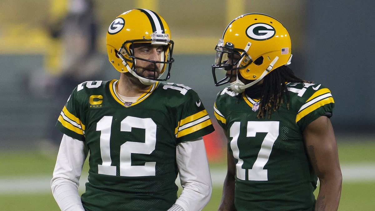 Aaron Rodgers und Davante Adams