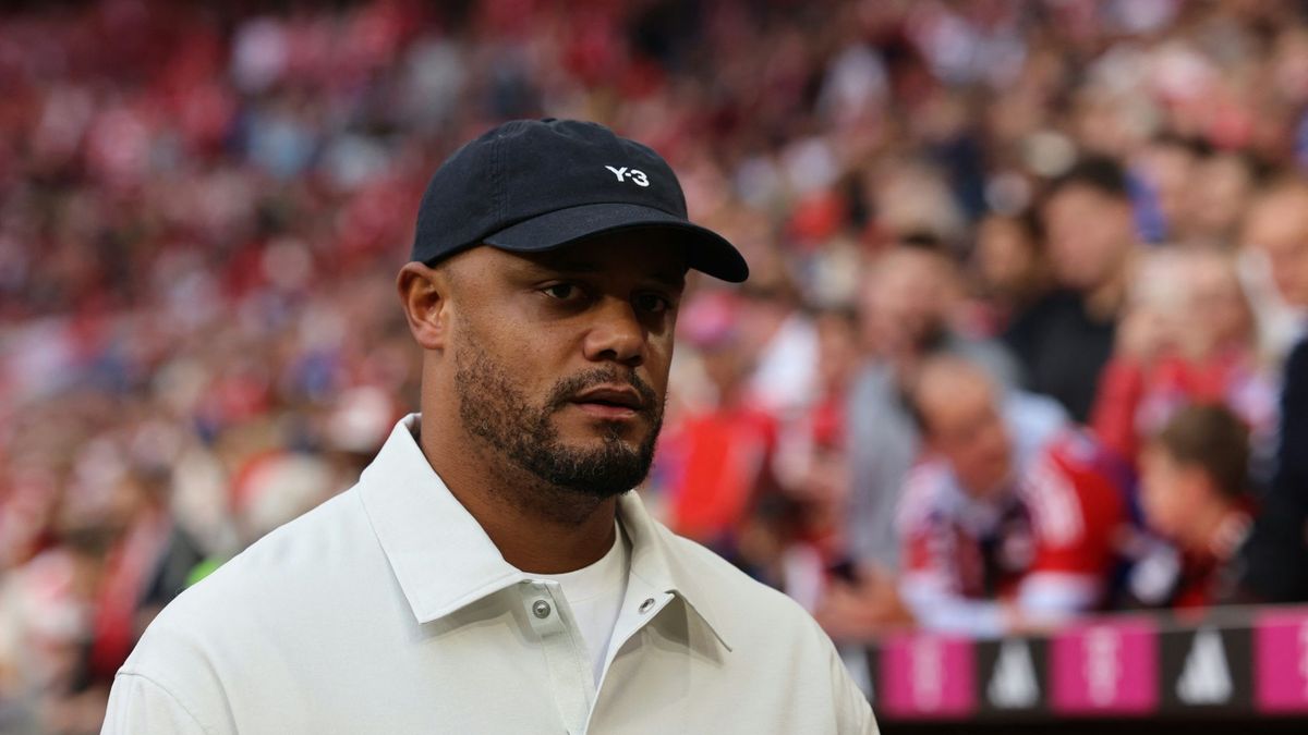 Bayern Münchens Trainer Vincent Kompany