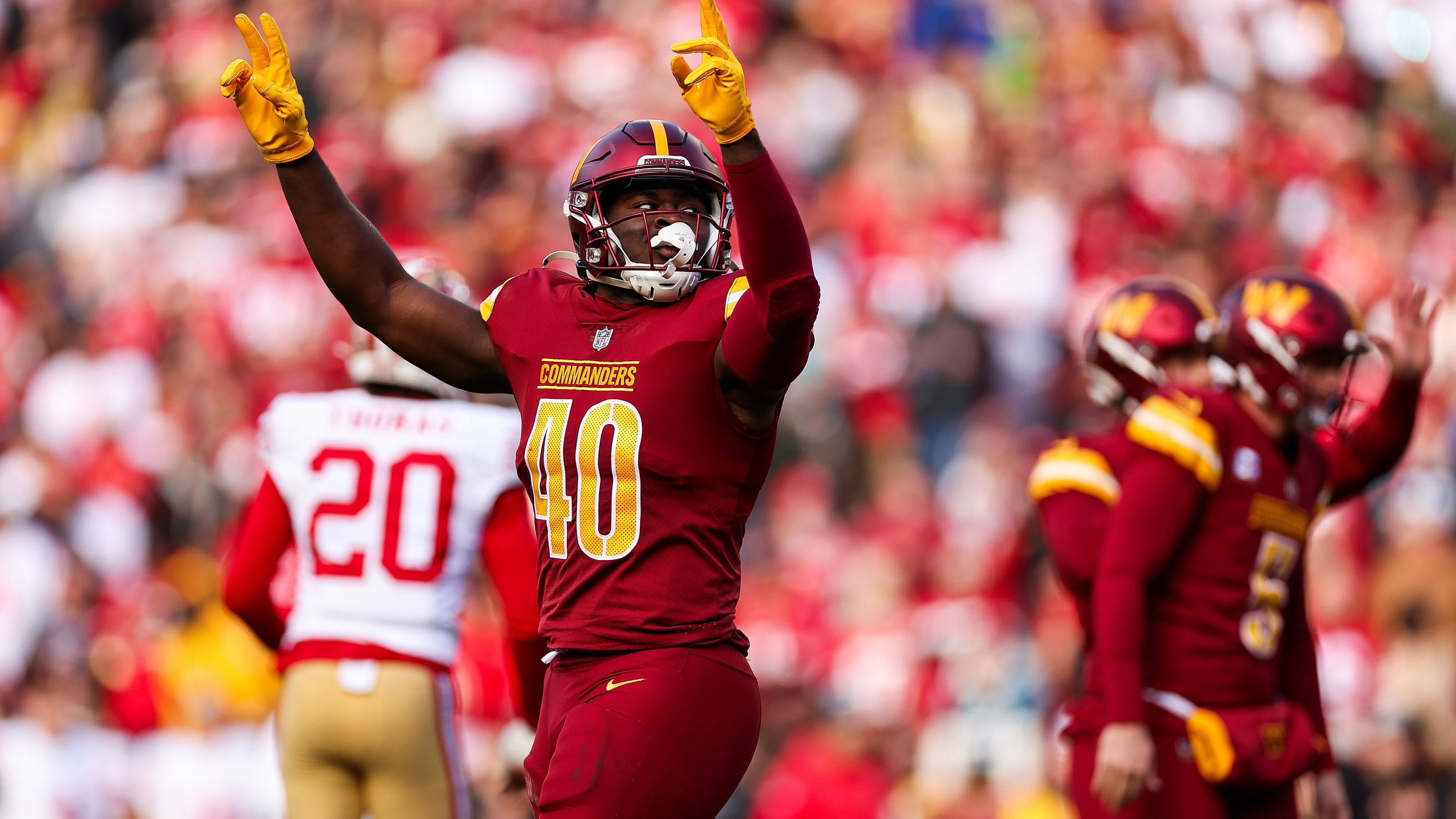 <strong>Platz 22 (geteilt): Washington Commanders<br></strong>Nettoruhezeit: -2 Tage<br>Bye Week: Woche 14