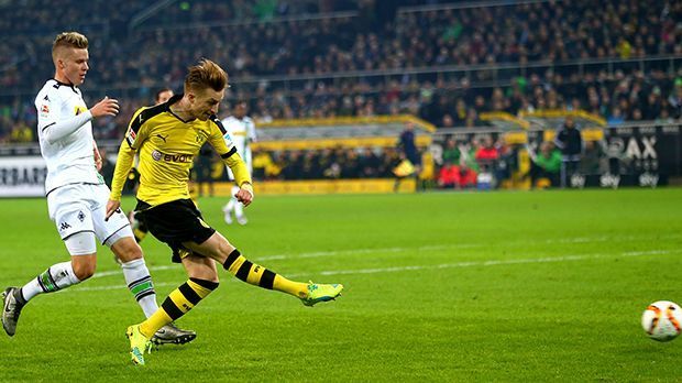 
                <strong>Marco Reus: 16 Treffer</strong><br>
                Marco Reus: 16 Aluminum-Treffer. Der BVB-Star ist für die Schwarz-Gelben oftmals erfolgreich. Manche seiner Torschussversuche gehen aber auch meterweit vorbei, einige verfehlen ihr Ziel nur ganz knapp.
              