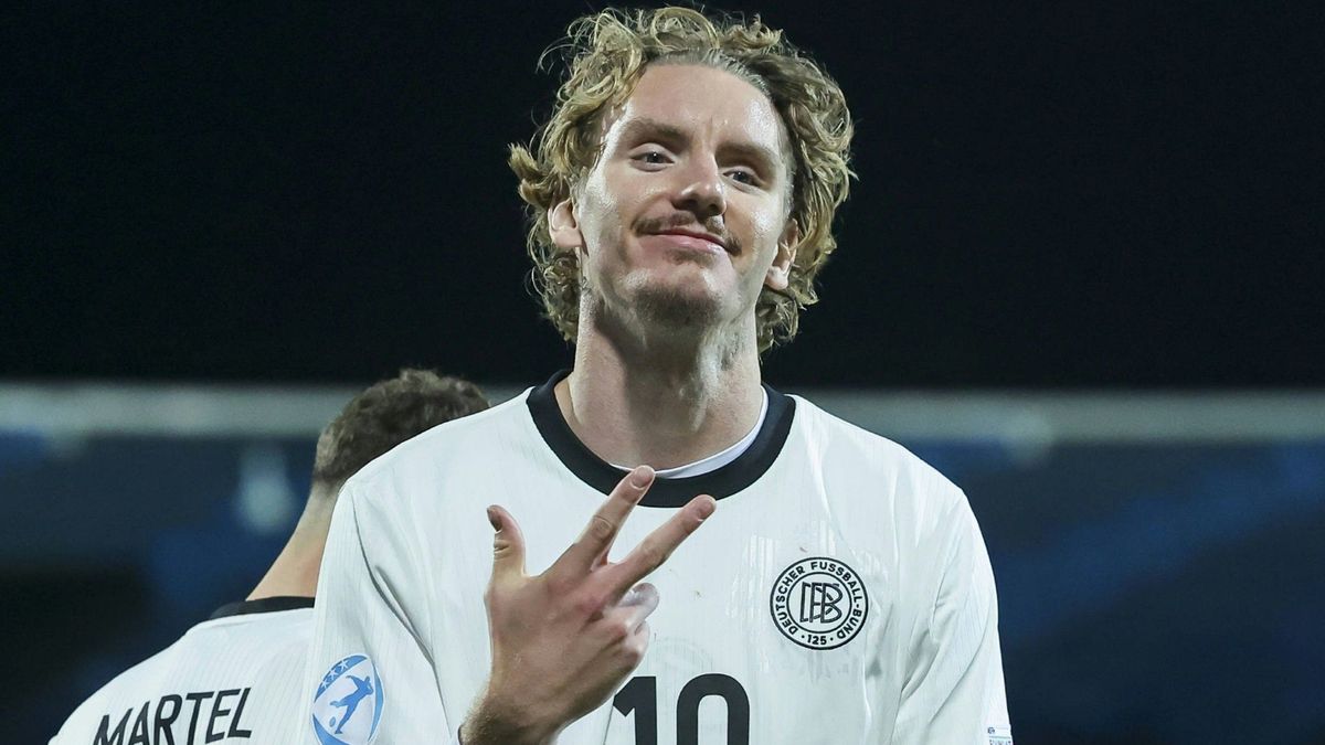 Matchwinner in Nitra: Nick Woltemade