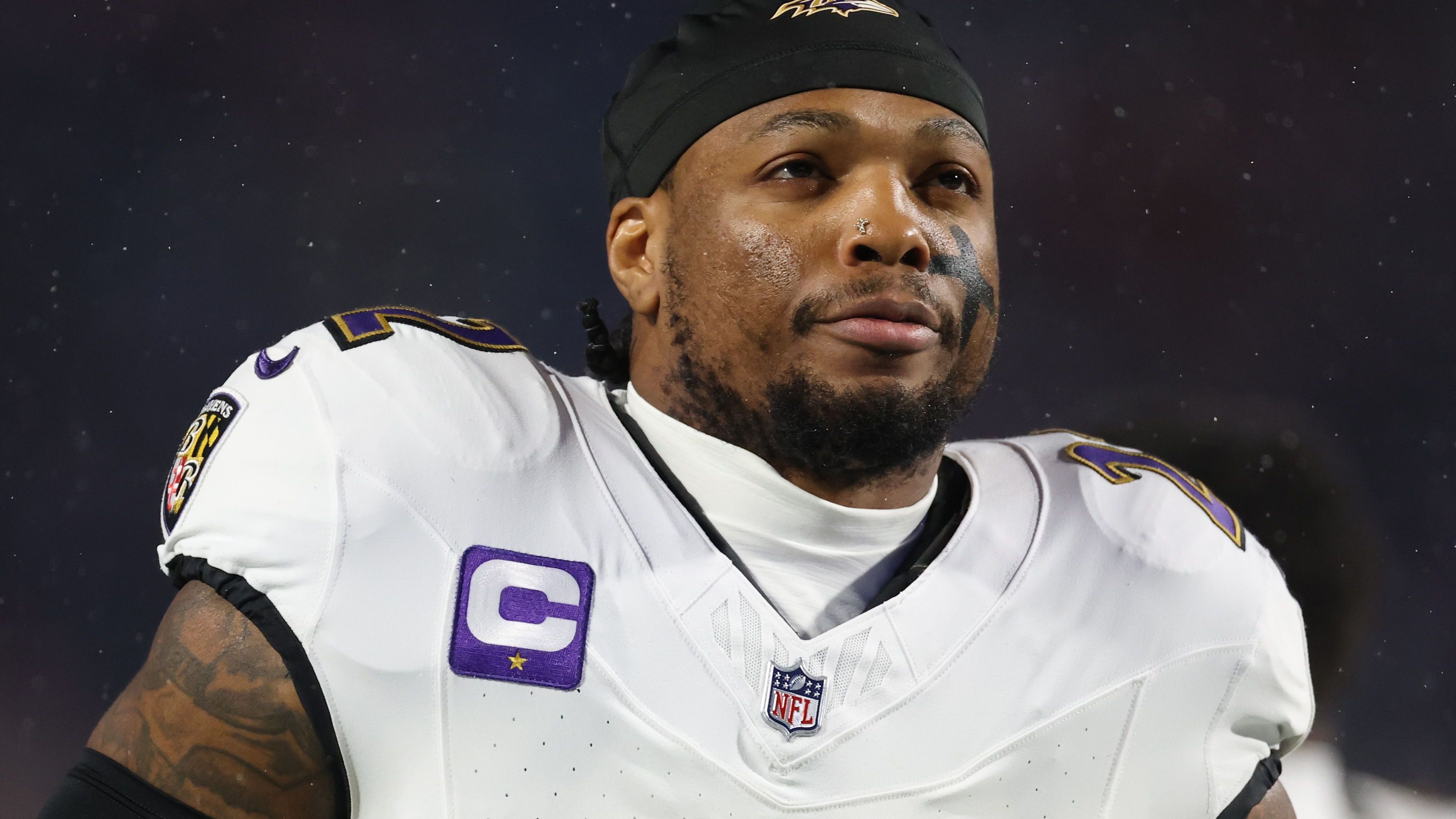 <strong>3. Platz: Derrick Henry – 79,59 Millionen Dollar<br></strong>- Saisons aktiv: seit 2016<br>- Teams: Tennessee Titans, Baltimore Ravens