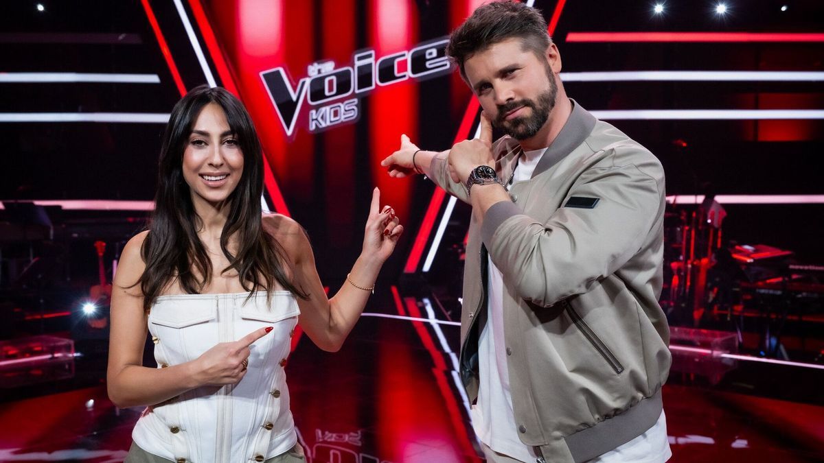 Melissa Khalaj und Thore Schölermann bei "The Voice Kids" 2024