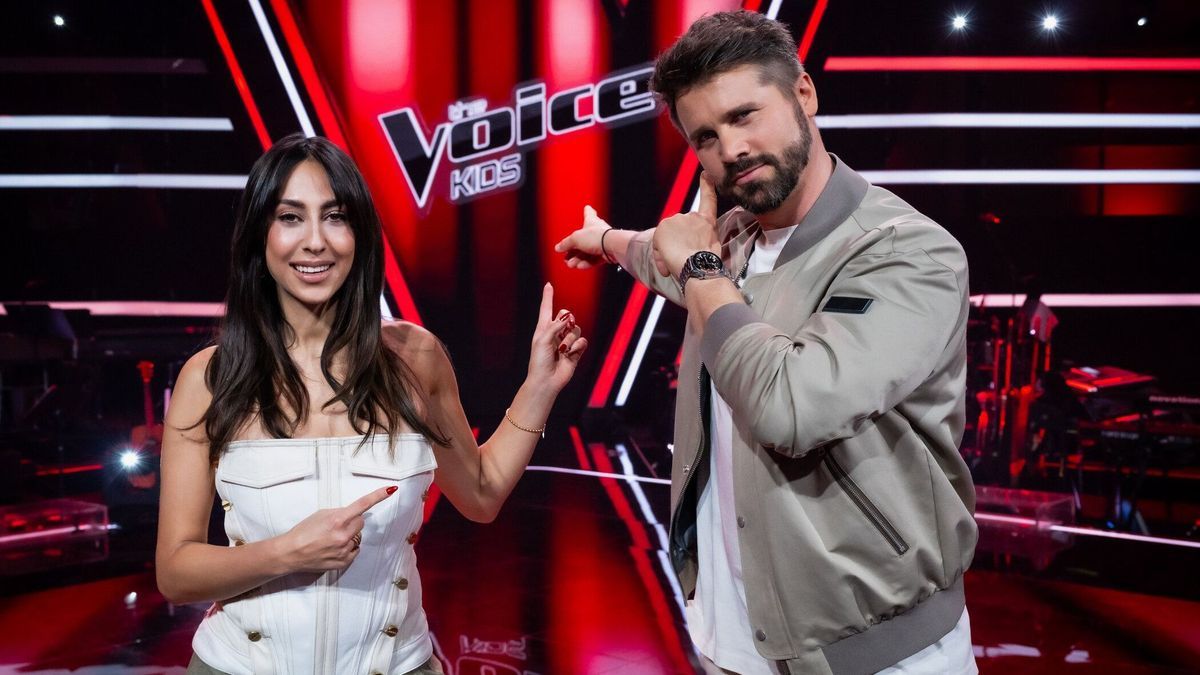 Melissa Khalaj und Thore Schölermann bei "The Voice Kids" 2024