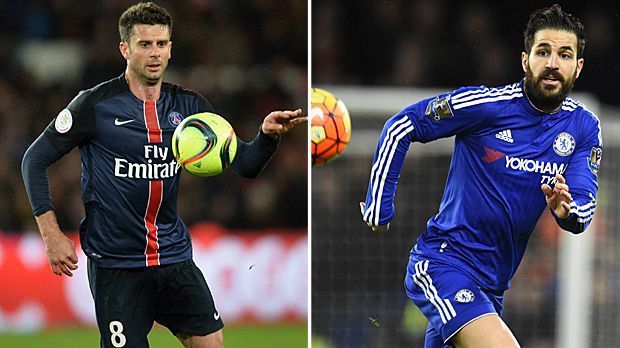 
                <strong>Defensiver Mittelfeldspieler: Thiago Motta vs. Cesc Fabregas</strong><br>
                Defensiver Mittelfeldspieler: Thiago Motta vs. Cesc Fabregas. Auf den in Brasilien geborenen Italiener können sich die Franzosen verlassen. Auch der Abfangjäger vor der Abwehr ist ein Grund für die bis dato sensationelle PSG-Saison. Beim FC Chelsea zweifelte vor allem Jose Mourinho am so talentierten Spanier. Mittlerweile hat Fabregas zu seiner Form gefunden - das hilft aber weder dem Ex-Teammanager noch ihm in diesem Head-to-Head-Vergleich. Paris gleicht aus! PSG vs. Chelsea 3:3.
              