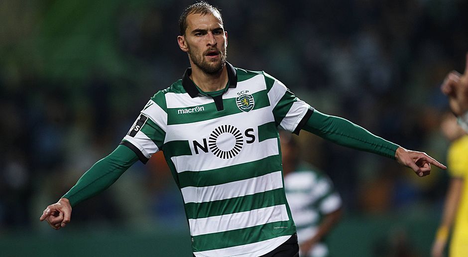 
                <strong>Platz 7 (geteilt): Bas Dost (Sporting Lissabon)</strong><br>
                18 Tore in der Liga NOS x 2 = 
              