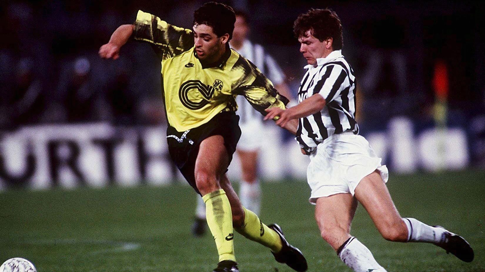 <strong>1992/93: Borussia Dortmund - Juventus Turin</strong><br>Auch der BVB musste dem italienischen Gegner den Vortritt lassen. Beim 1:3 und 0:3 waren die Schwarz-Gelben chancenlos. Ein paar Jahre später in der Königsklasse sollte es schließlich anders laufen.