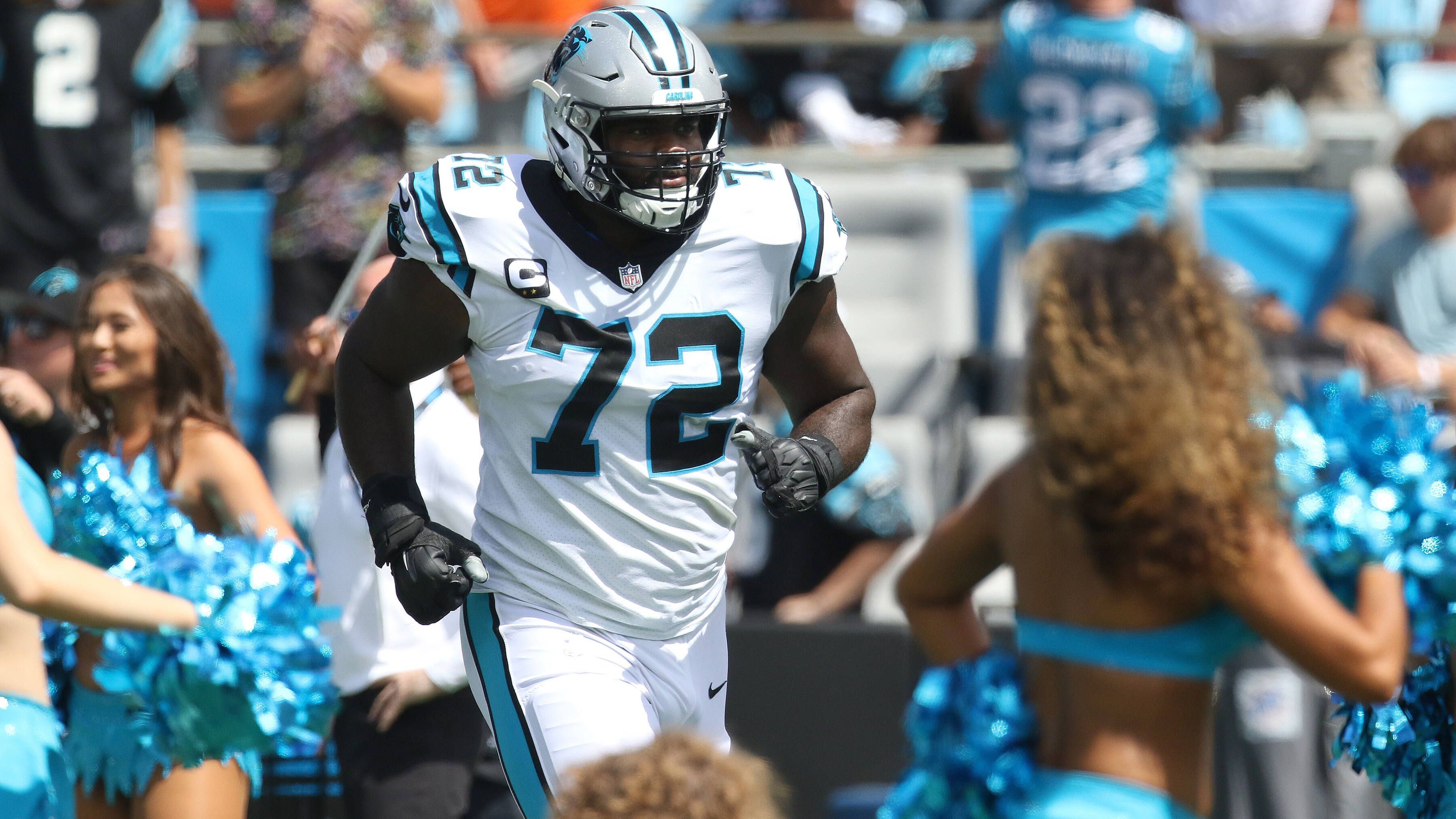 <strong>Carolina Panthers: Tayler Moton<br></strong>Position: Offensive Tackle <br>Durchschnittliches Jahresgehalt: 17.811.500 US-Dollar<br>Gesamtvolumen: 71.246.000 US-Dollar