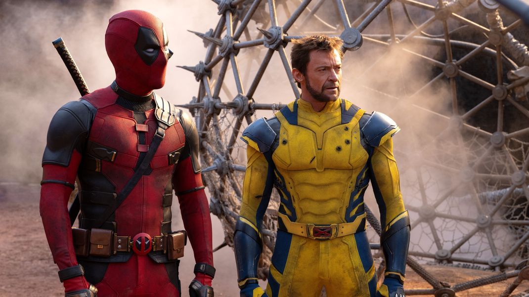 Ryan Reynolds und Hugh Jackman als "Deadpool & Wolverine" (Kinostart: 24. Juli 2024)