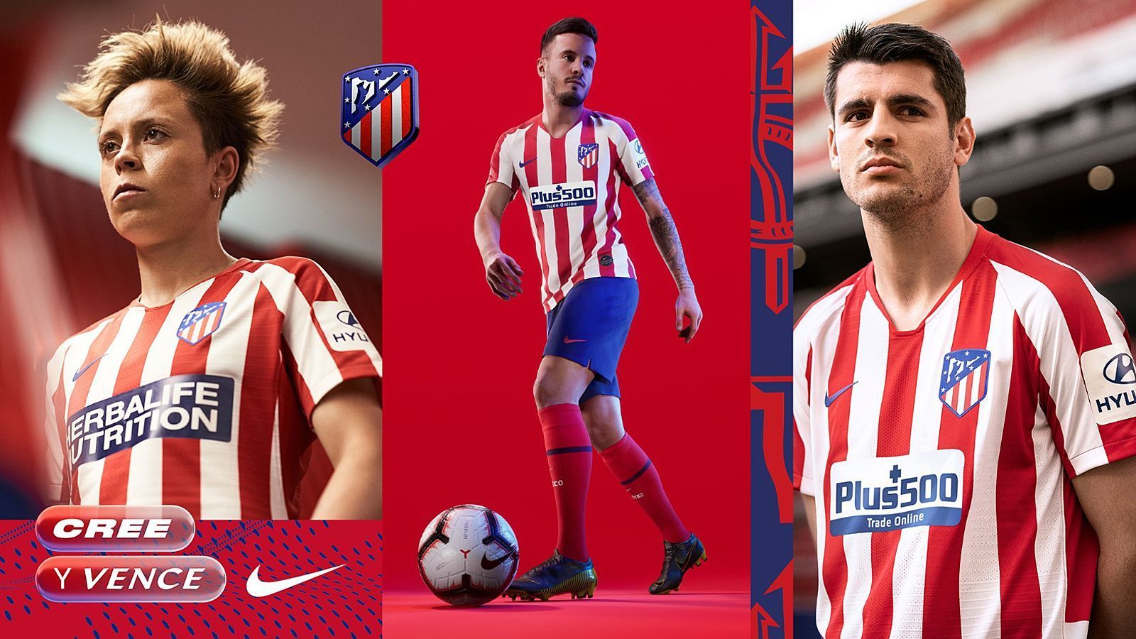 
                <strong>Atletico Madrid</strong><br>
                Atletico Madrid schwelgte bei der Gestaltung des Heimtrikots für die Saison 2019/20 in erfolgreichen Erinnerungen. Die neuen Kleider der Madrilenen ähneln jenen der Saison 2009/10, als "Atleti" die Europa League gewann. Das brandneue Heimtrikot weist zudem einmal mehr das Merkmal der letzten Jahre auf: traditionelle, rote und weiße Längsstreifen, dazu die blauen Hosen.
              