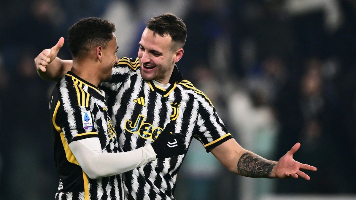 Federico Gatti (r.) erzielt den Treffer des Tages
