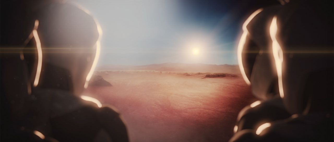 Musks Ziel: Menschen betreten den Mars - den zweiten extraterrestrischen Himmelskörper nach dem Mond.
