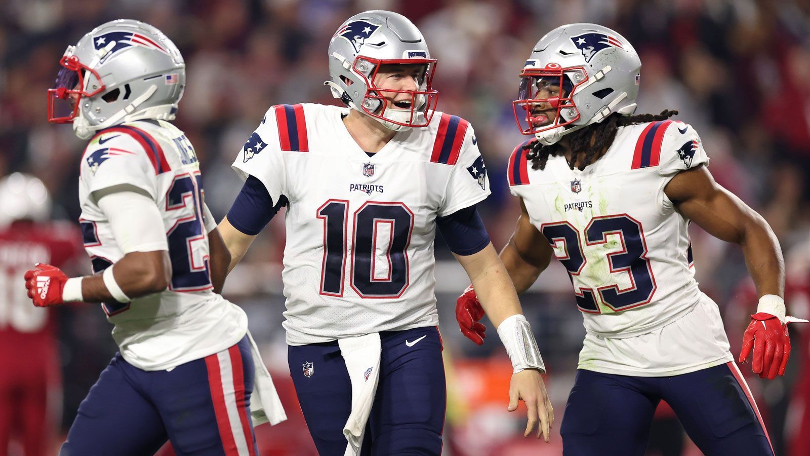 
                <strong>Noch im Playoff-Rennen in der AFC: New England Patriots (7-8)</strong><br>
                &#x2022; Week 17: vs. Dolphins<br>&#x2022; Week 18: @Bills<br>
              