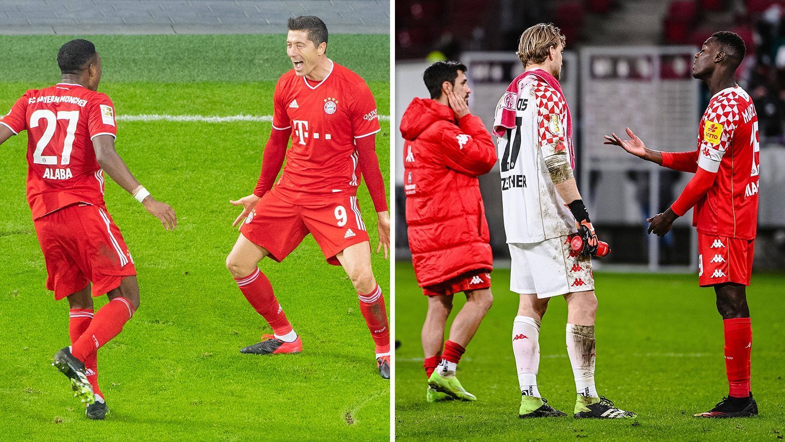 
                <strong>FC Bayern München (1.) - 1. FSV Mainz 05 (17.)</strong><br>
                Das Duell der Gegensätze und Potenzial für ein Schützenfest zum Abschluss des Jahresauftakts. Die Bayern beendeten ihr letztes Jahr mit dem 3:2-Sieg im Spitzenspiel in Leverkusen, dürfen sich aber weiterhin keine Fehler leisten. Die Werkself und Leipzig lauern nur zwei Punkte dahinter. Bei Mainz ist derzeit Land unter. Nach dem Abgang von Sportvorstand Rouven Schröder übernahm Rückkehrer Christian Heidel in Kombination mit dem früheren Trainer Martin Schmidt, der nun Sportdirektor wird. Trotzdem braucht es jetzt noch einen neuen Trainer, Jan-Moritz Lichte wurde bereits entlassen. ran.de tippt: die Bayern gewinnen mit 5:0.
              